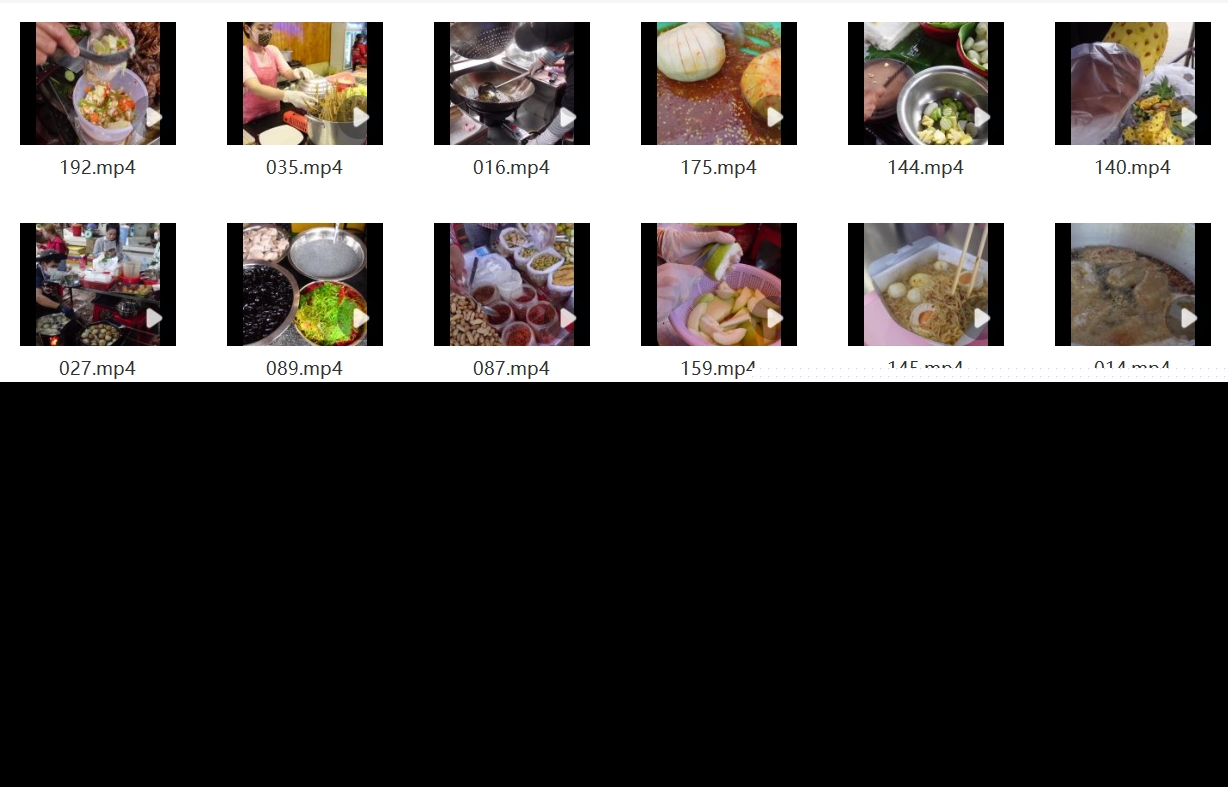 柬埔寨街头小吃美食制作烹饪做菜高清解压长视频抖音小说推文素材