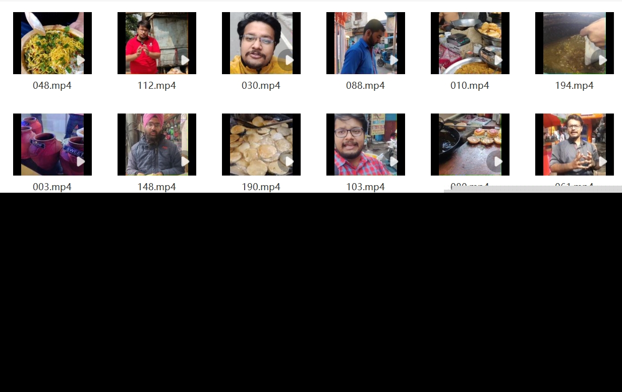 印度街头美食特色小吃制作过程解压中长高清视频抖音小说推文素材