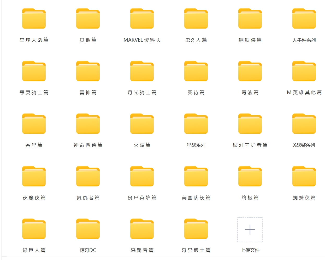 漫威漫画合集266G合集高清画质 简体中字 彩色PDF