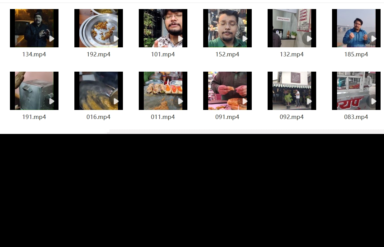 印度街头美食特色小吃制作过程解压中长高清视频抖音小说推文素材