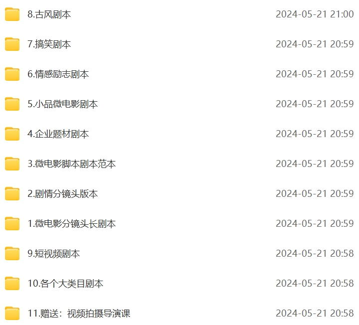 微电影剧本短剧短视频小品幽默搞笑题材剧情分镜头脚本网剧文案