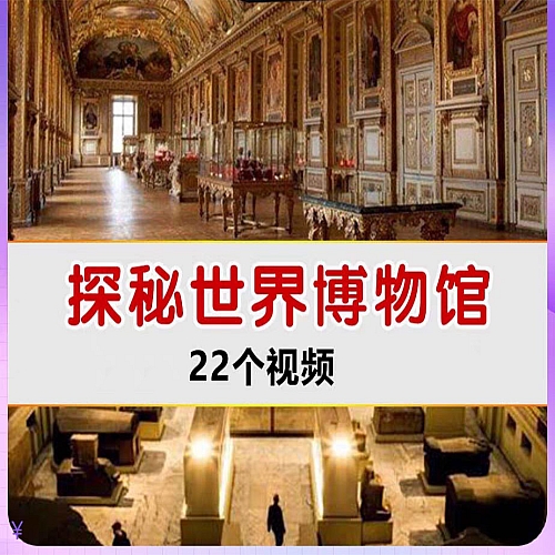 探秘世界博物馆青少年艺术学习高清实拍文博记录片视频素材123季下载