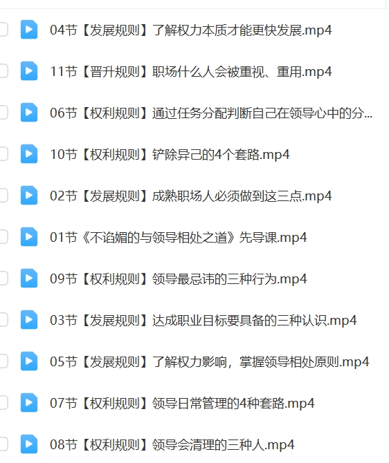 职场晋升指南单位避坑指导办公室晋升人际交往交际沟通课程视频