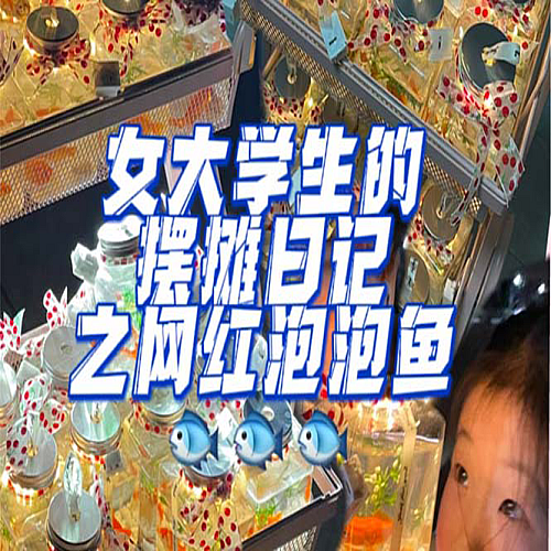 最近抖音很火的泡泡鱼手工小成本地摊创业项目，日賺500+项目课程解析下载